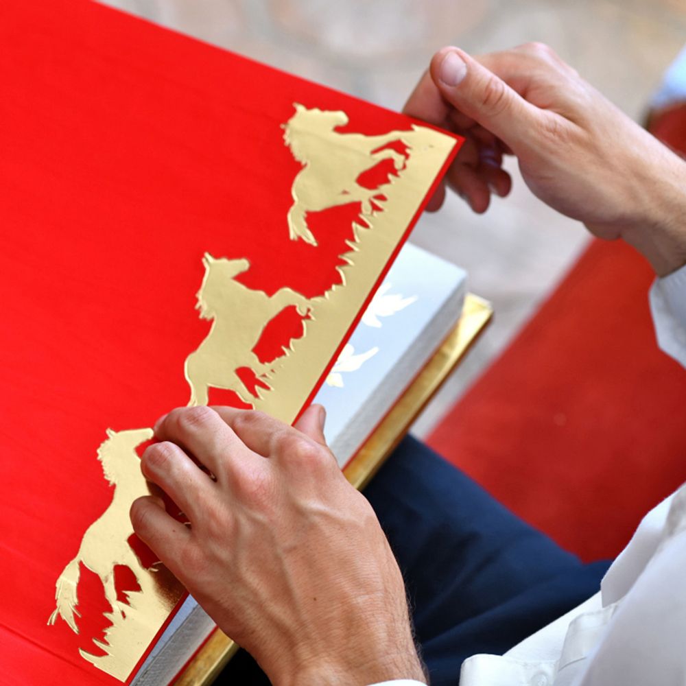 Objets de décoration - The Golden Horses : un hommage au monde équestre - D'ORO COLLECTION SRLS