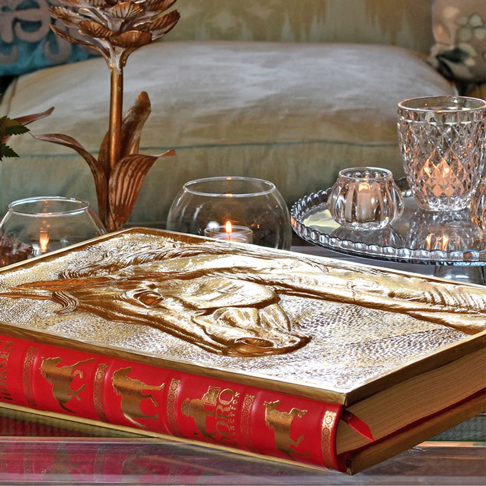 Objets de décoration - The Golden Horses : un hommage au monde équestre - D'ORO COLLECTION SRLS