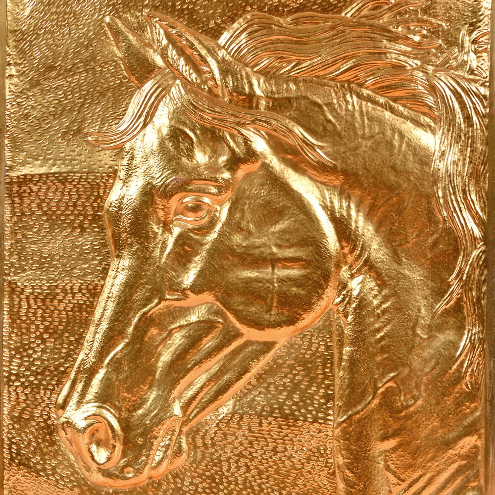 Objets de décoration - The Golden Horses : un hommage au monde équestre - D'ORO COLLECTION SRLS