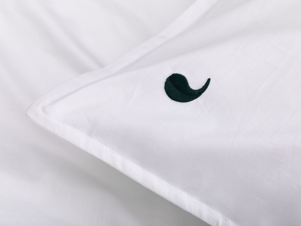 Linge de lit - Parure de lit en coton biologiques et lin. - FOUR LEAVES