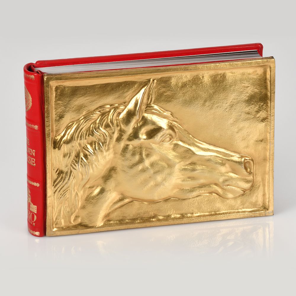 Objets de décoration - The Golden Horse Jewel Edition - Un joyau de photographie et de reliure - D'ORO COLLECTION SRLS