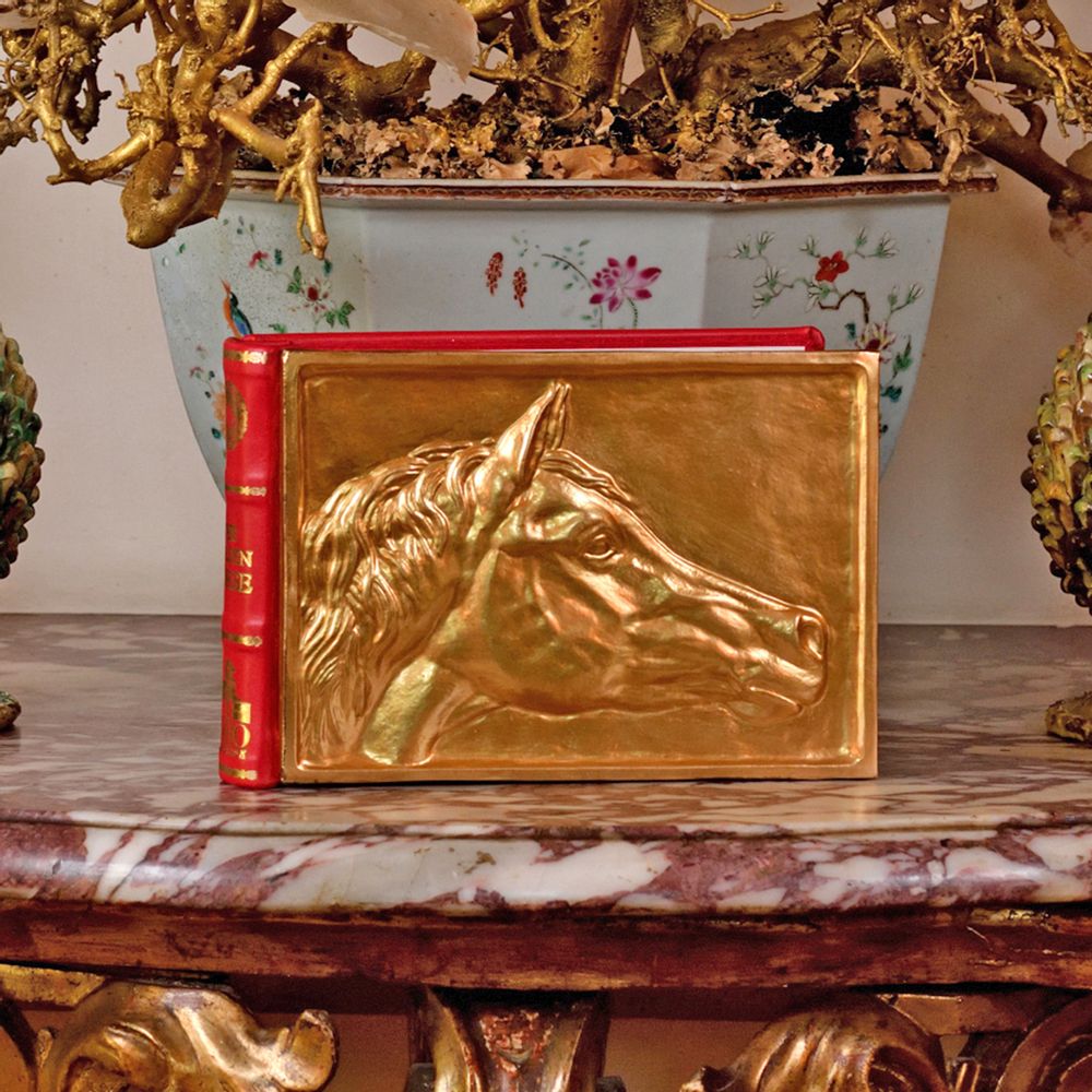 Objets de décoration - The Golden Horse Jewel Edition - Un joyau de photographie et de reliure - D'ORO COLLECTION SRLS