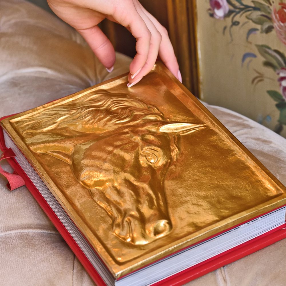 Objets de décoration - The Golden Horse Jewel Edition - Un joyau de photographie et de reliure - D'ORO COLLECTION SRLS