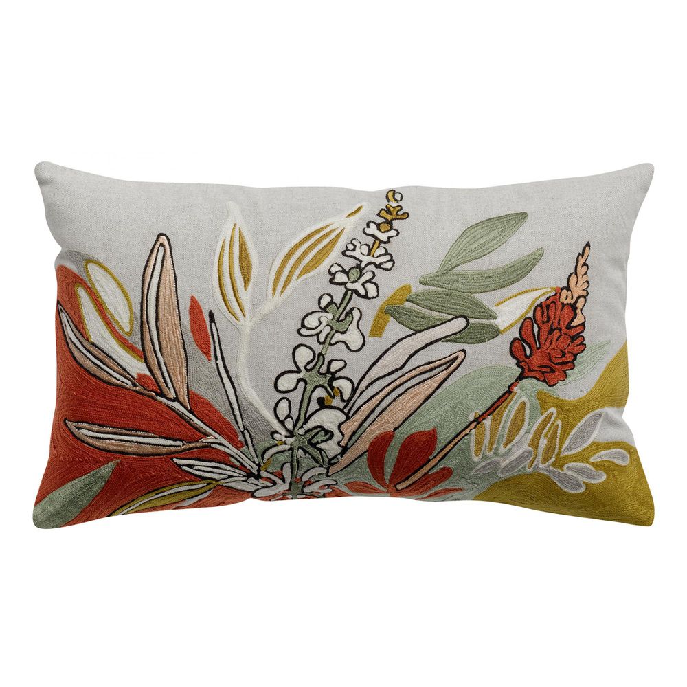 Fabric cushions - Embroidered cushions GINI & GINA - MAISON VIVARAISE - SDE VIVARAISE WINKLER