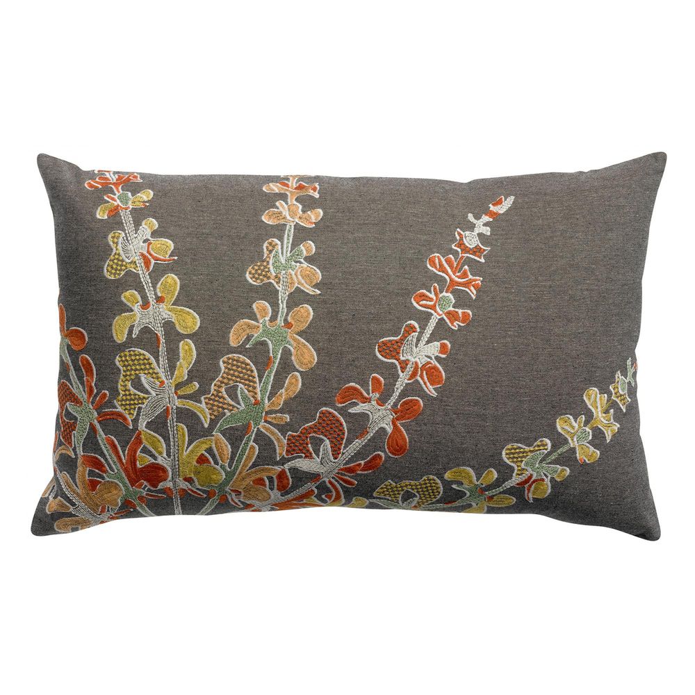 Fabric cushions - Embroidered cushions GINI & GINA - MAISON VIVARAISE - SDE VIVARAISE WINKLER