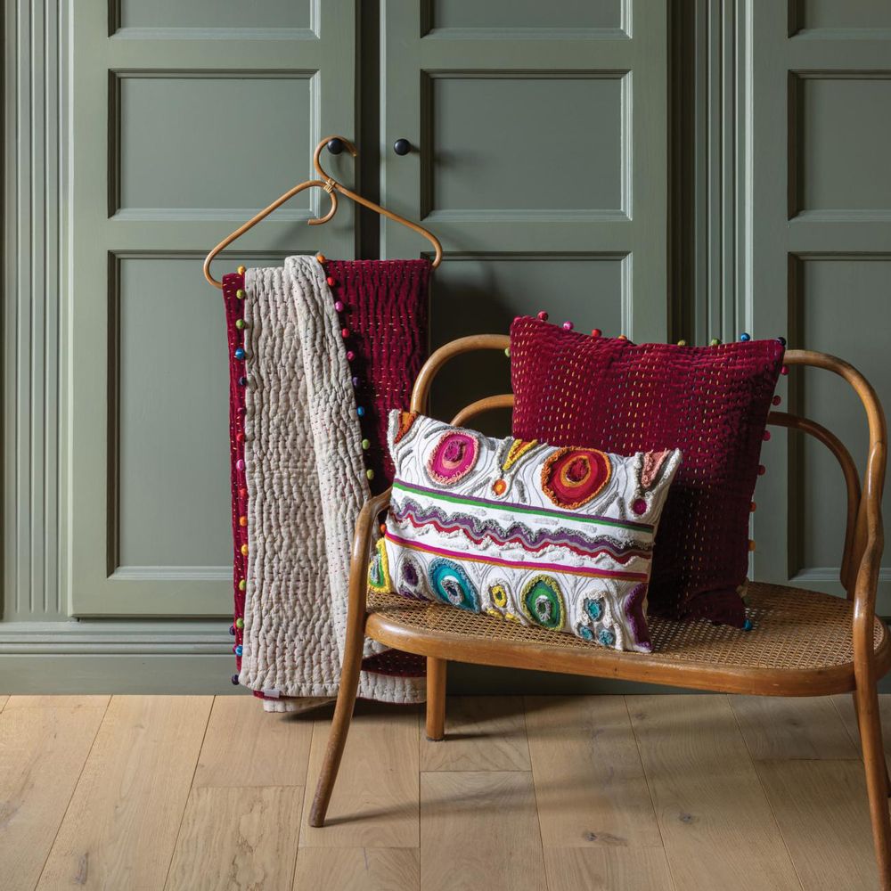 Coussins textile - Coussins et déco GASTOUNET VELOURS - MAISON VIVARAISE – SDE VIVARAISE WINKLER