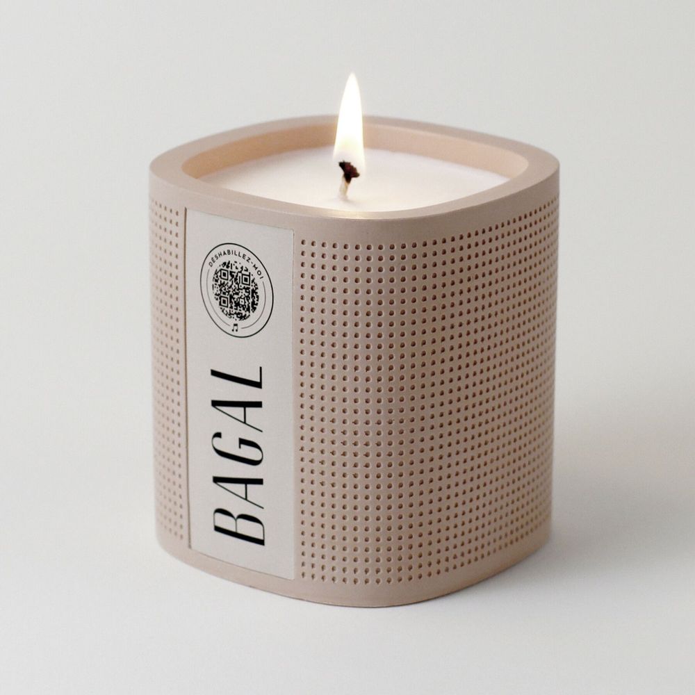 Decorative objects - Undress me - candle & music playlist - L'ATELIER DES CREATEURS