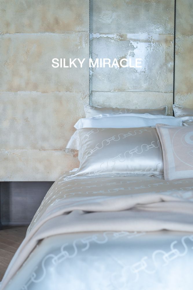 Bed linens - SILKY MIRACLE S Chains Collection Sheet Set - SILKY MIRACLE LIMITED