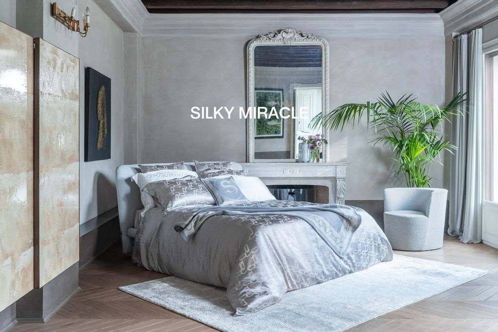 Bed linens - SILKY MIRACLE S Chains Collection Sheet Set - SILKY MIRACLE LIMITED