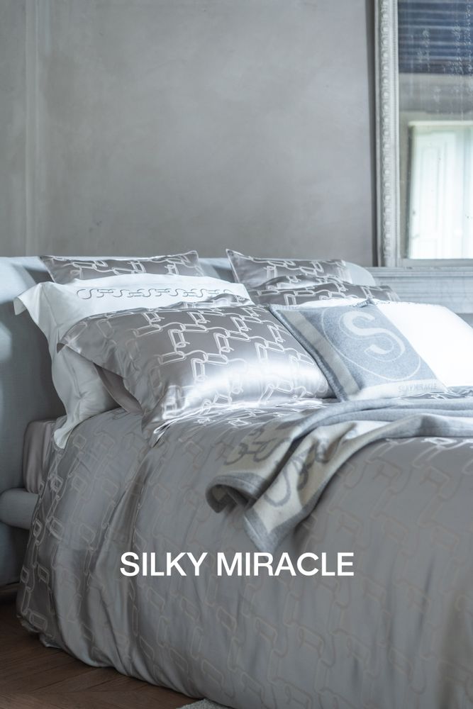 Bed linens - SILKY MIRACLE S Chains Collection Sheet Set - SILKY MIRACLE LIMITED
