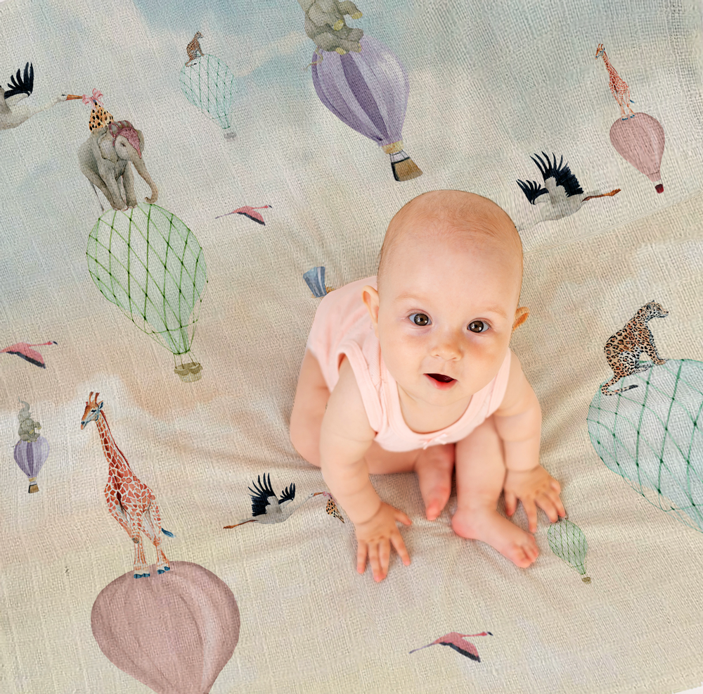 kids linen - OVER THE CLOUDS - NILUE KIDS