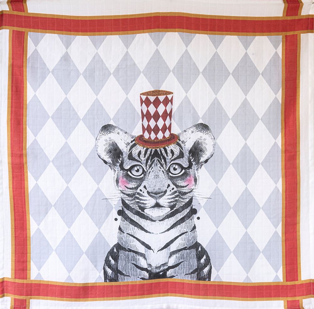 kids linen - TIGER POWER - NILUE KIDS
