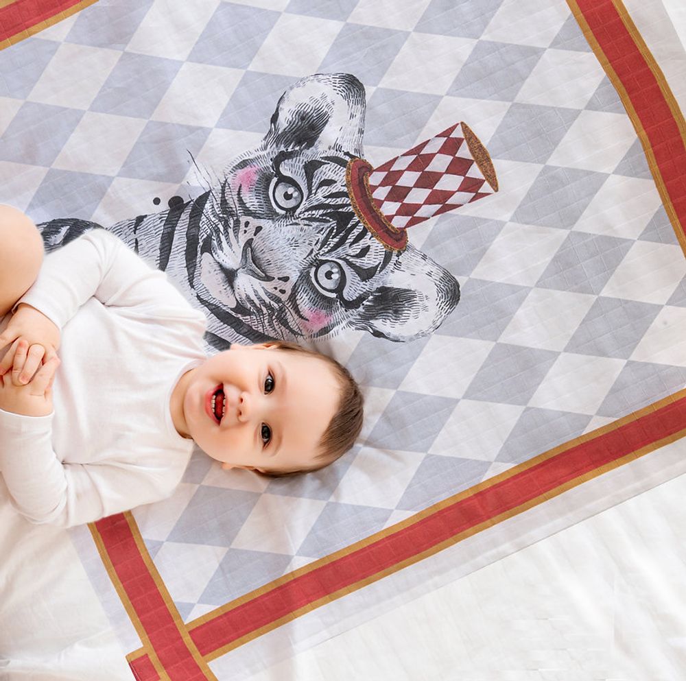 kids linen - TIGER POWER - NILUE KIDS