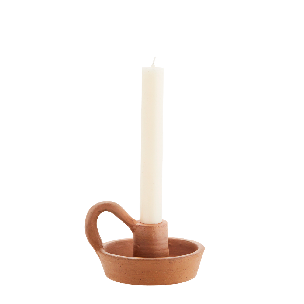 Objets de décoration - Bougeoir en terre cuite - MADAM STOLTZ