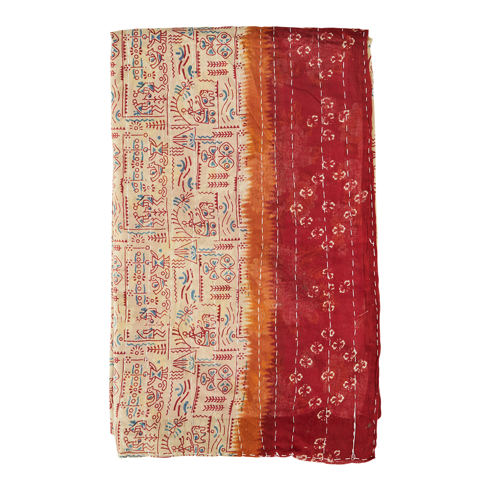 Plaids - Plaid Kantha recyclé - MADAM STOLTZ