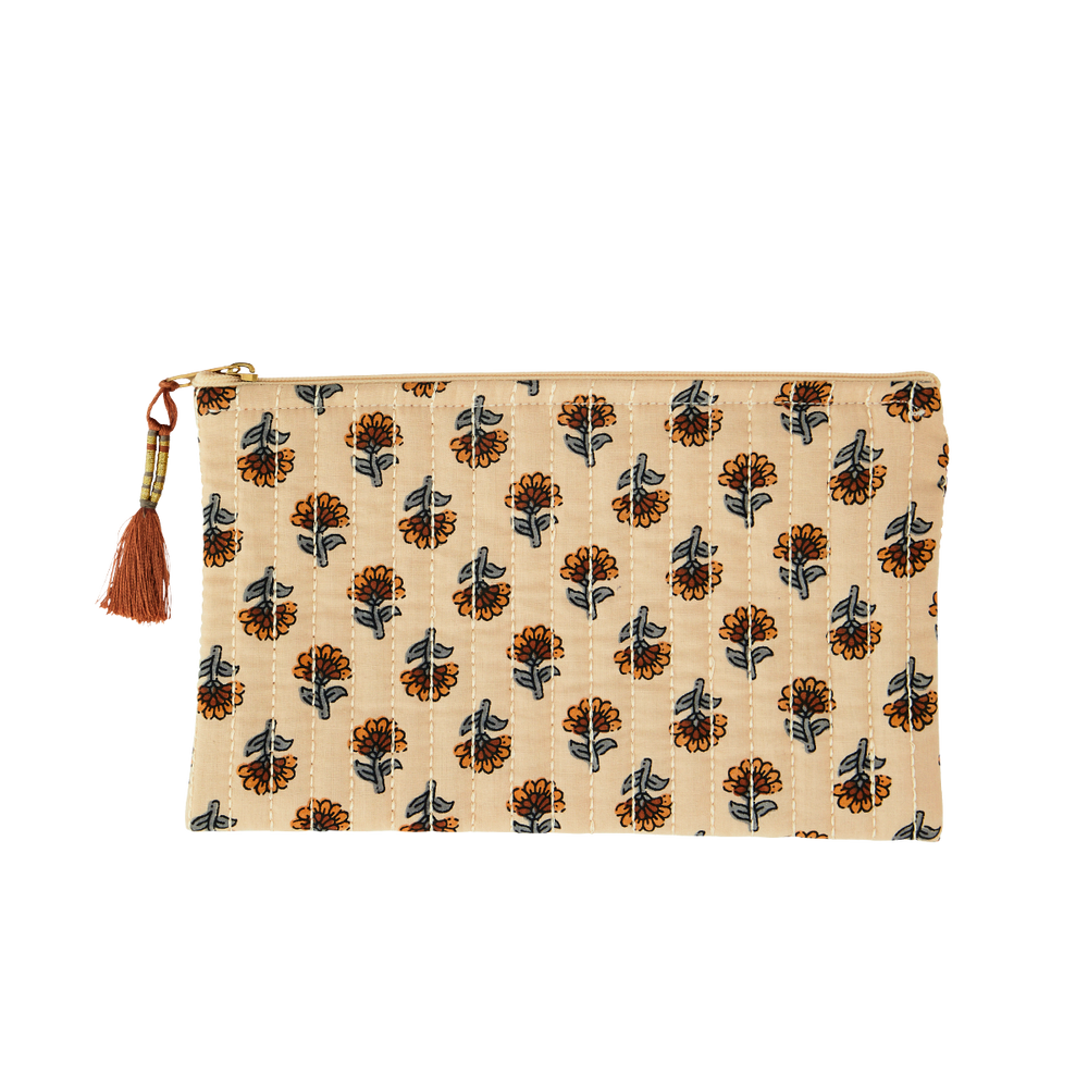 Autres linges de bain - Trousse de toilette imprimée avec pompon - MADAM STOLTZ