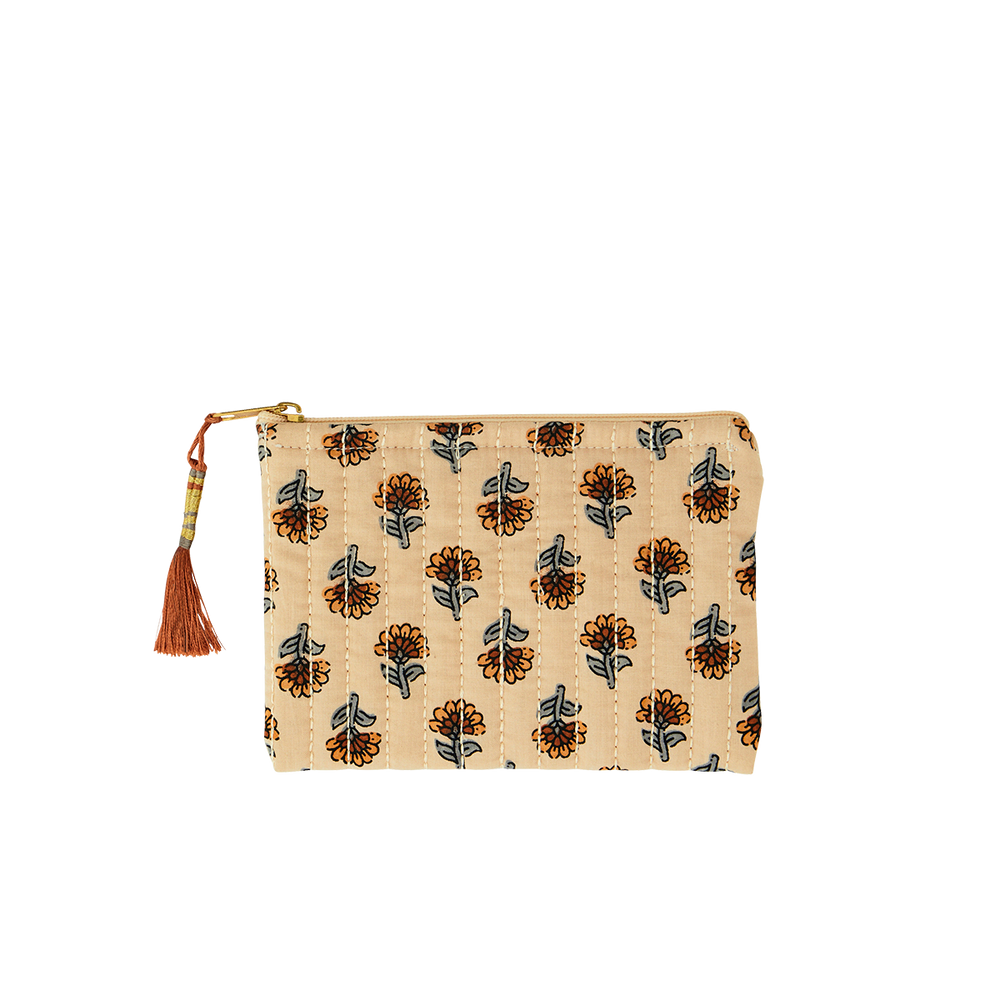Autres linges de bain - Trousse de toilette imprimée avec pompon - MADAM STOLTZ