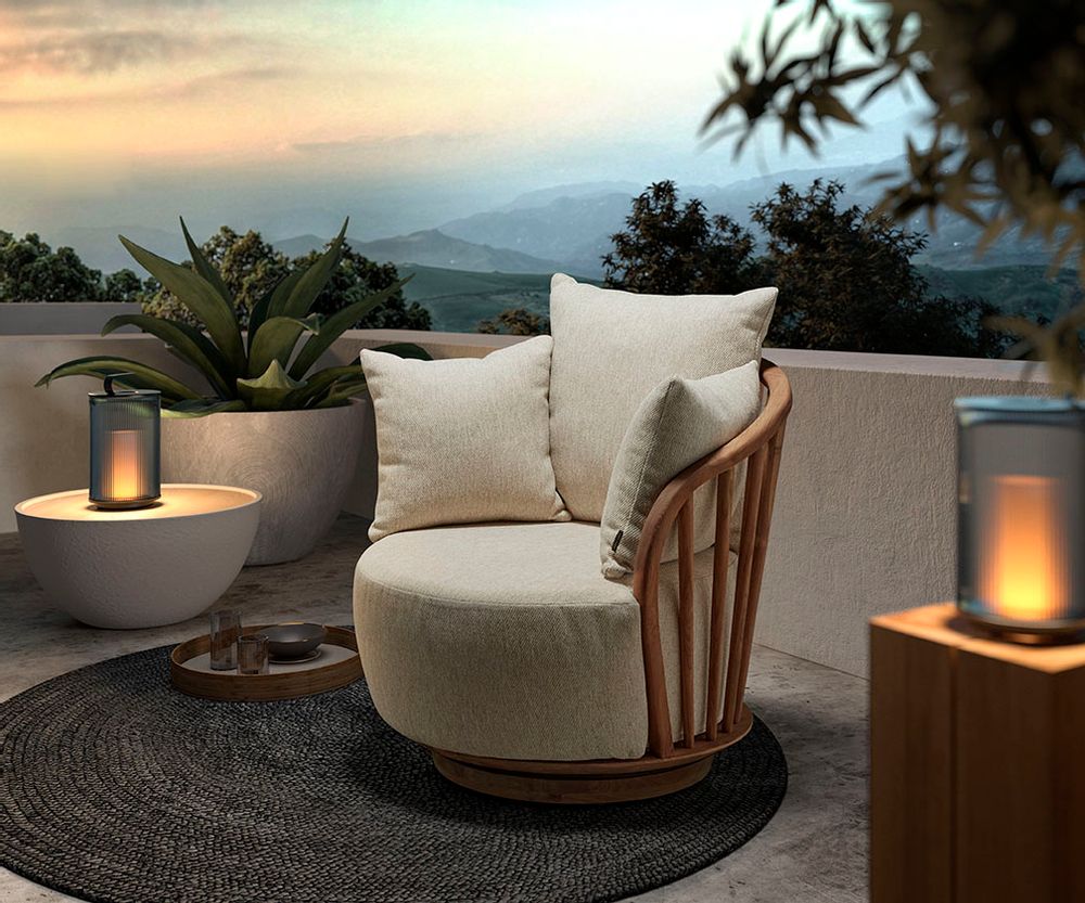 Lawn sofas   - Castle Line Outdoor Teak Collection - CASTLE LINE