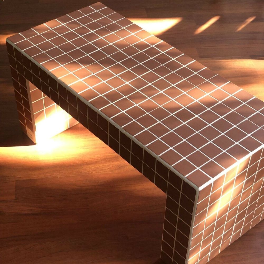 Coffee tables - Ceramic tile coffee table - L'ATELIER DES CREATEURS