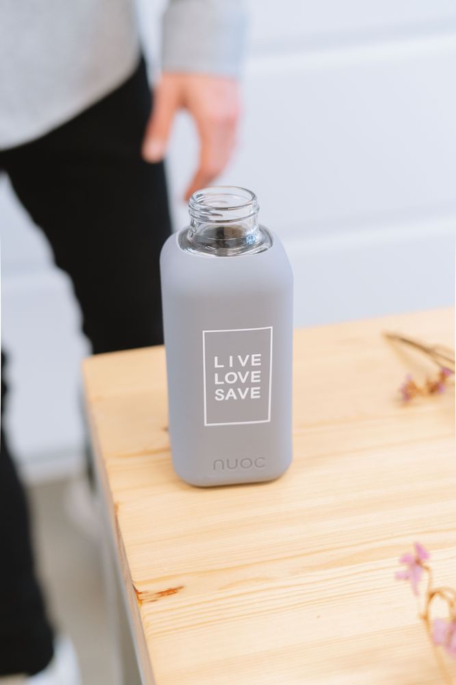 Apparel - REUSABLE GLASS BOTTLE - NUOC