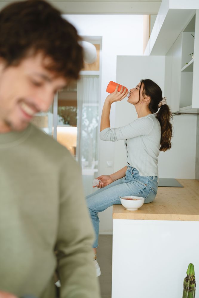 Apparel - REUSABLE GLASS BOTTLE - NUOC