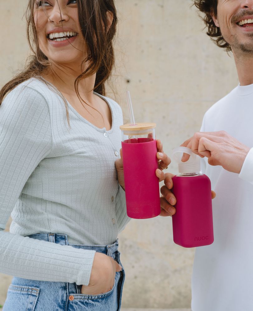 Apparel - REUSABLE GLASS BOTTLE - NUOC