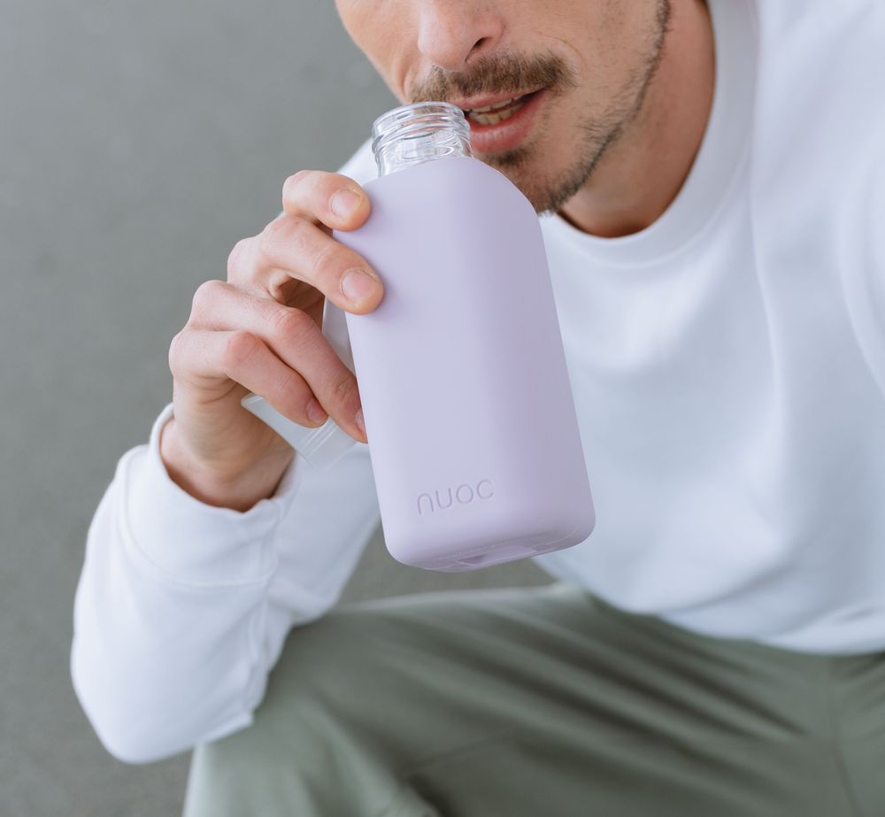 Apparel - REUSABLE GLASS BOTTLE - NUOC