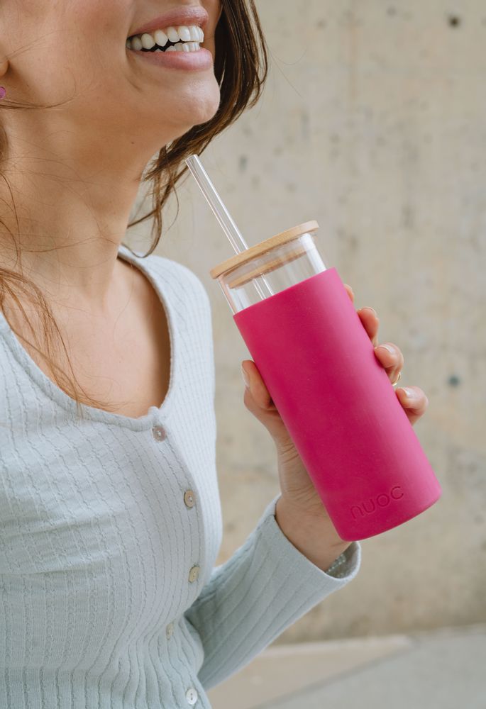 Apparel - REUSABLE GLASS BOTTLE - NUOC