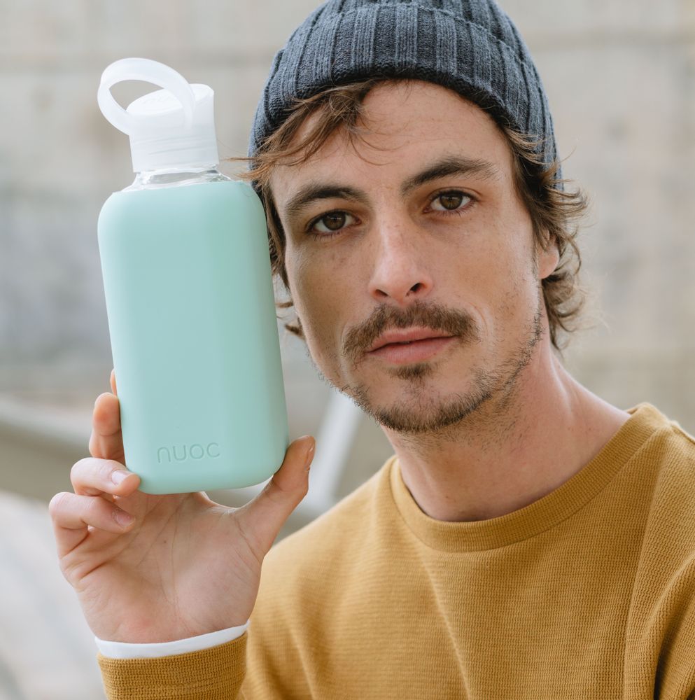 Apparel - REUSABLE GLASS BOTTLE - NUOC