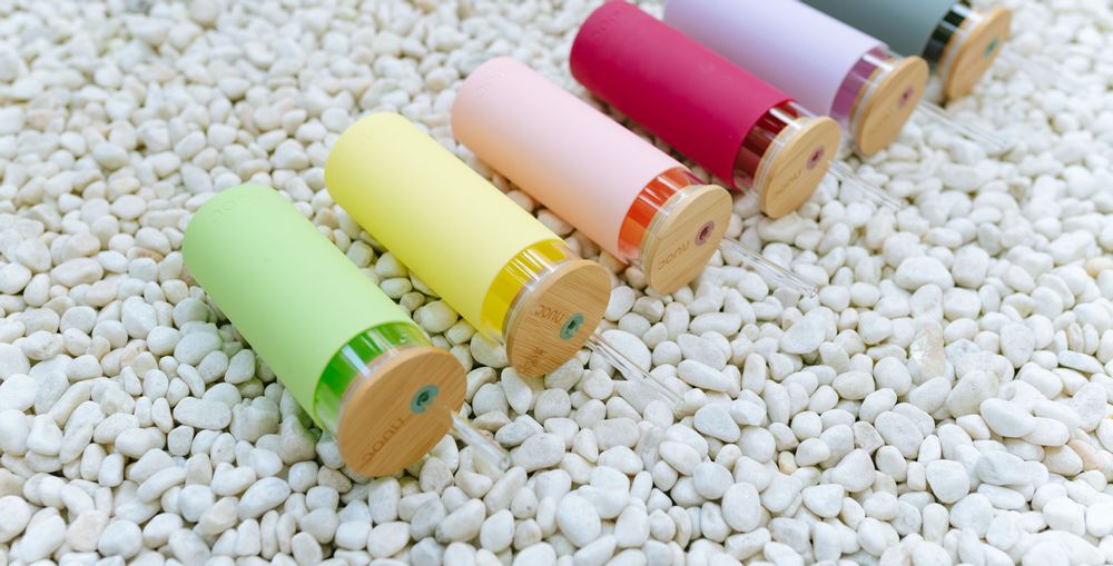 Apparel - NUOC the original square glass bottle - NUOC