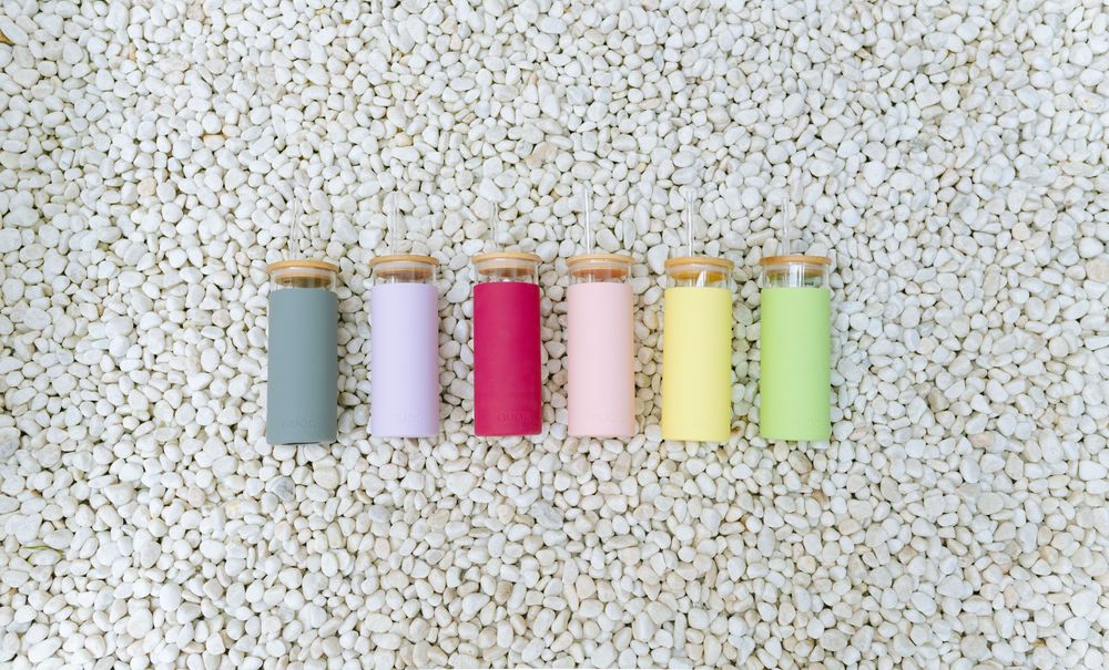 Apparel - NUOC the original square glass bottle - NUOC