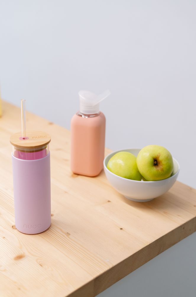 Apparel - NUOC the original square glass bottle - NUOC