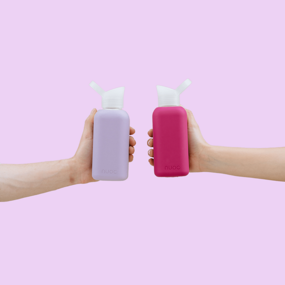 Apparel - NUOC the original square glass bottle - NUOC