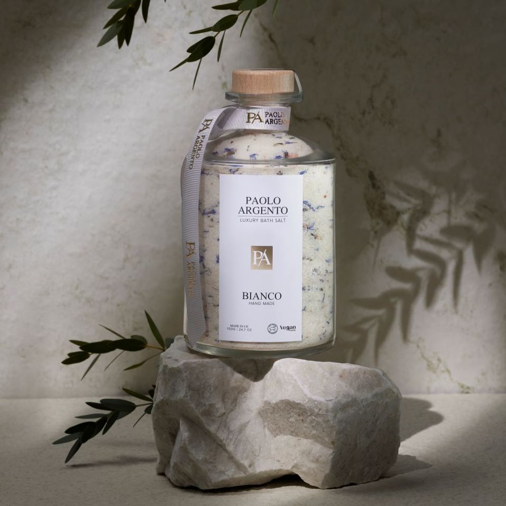 Meubles pour salle de bain - Sel de bain BIANCO - gommage - PAOLO ARGENTO