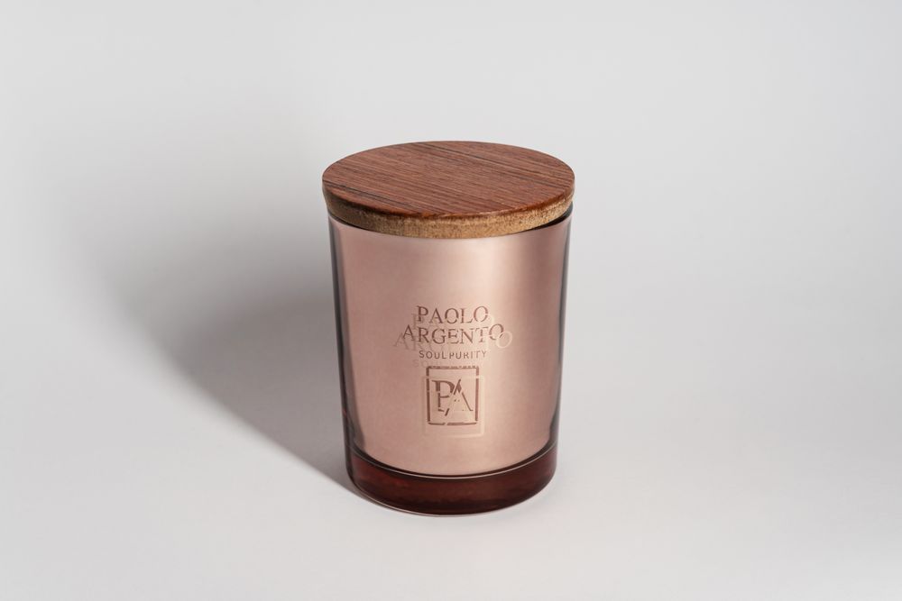 Decorative objects - RAME Lusso Cilindro Soy Candle - PAOLO ARGENTO