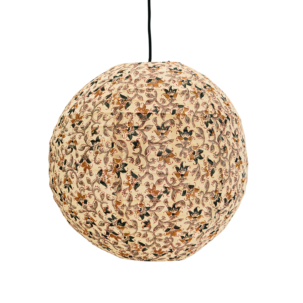 Hanging lights - Printed cotton ceiling lamp - MADAM STOLTZ