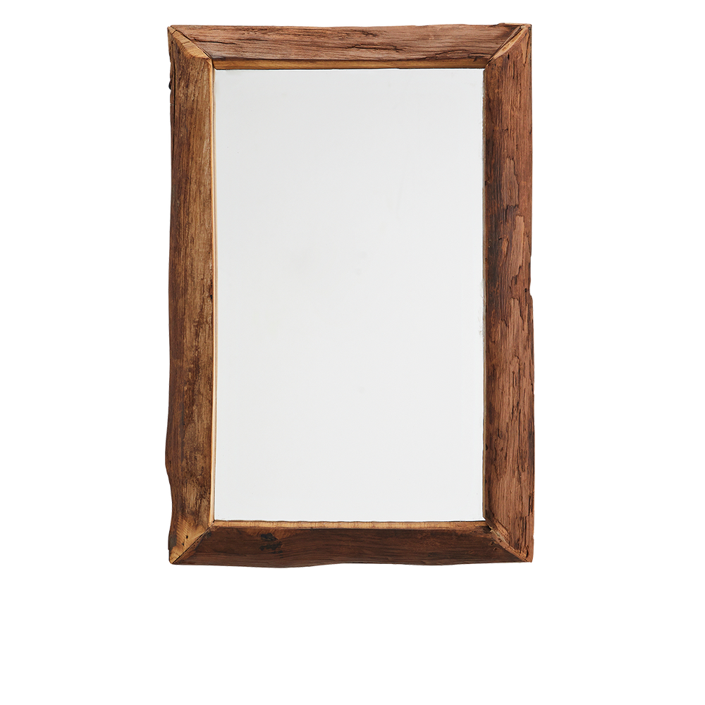 Bathroom mirrors - Mirror w/ wooden frame - MADAM STOLTZ