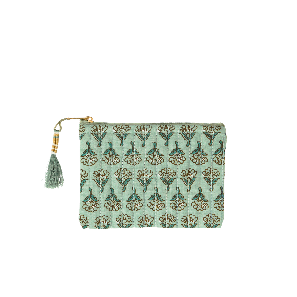 Autres linges de bain - Trousse de toilette imprimée avec pompon - MADAM STOLTZ