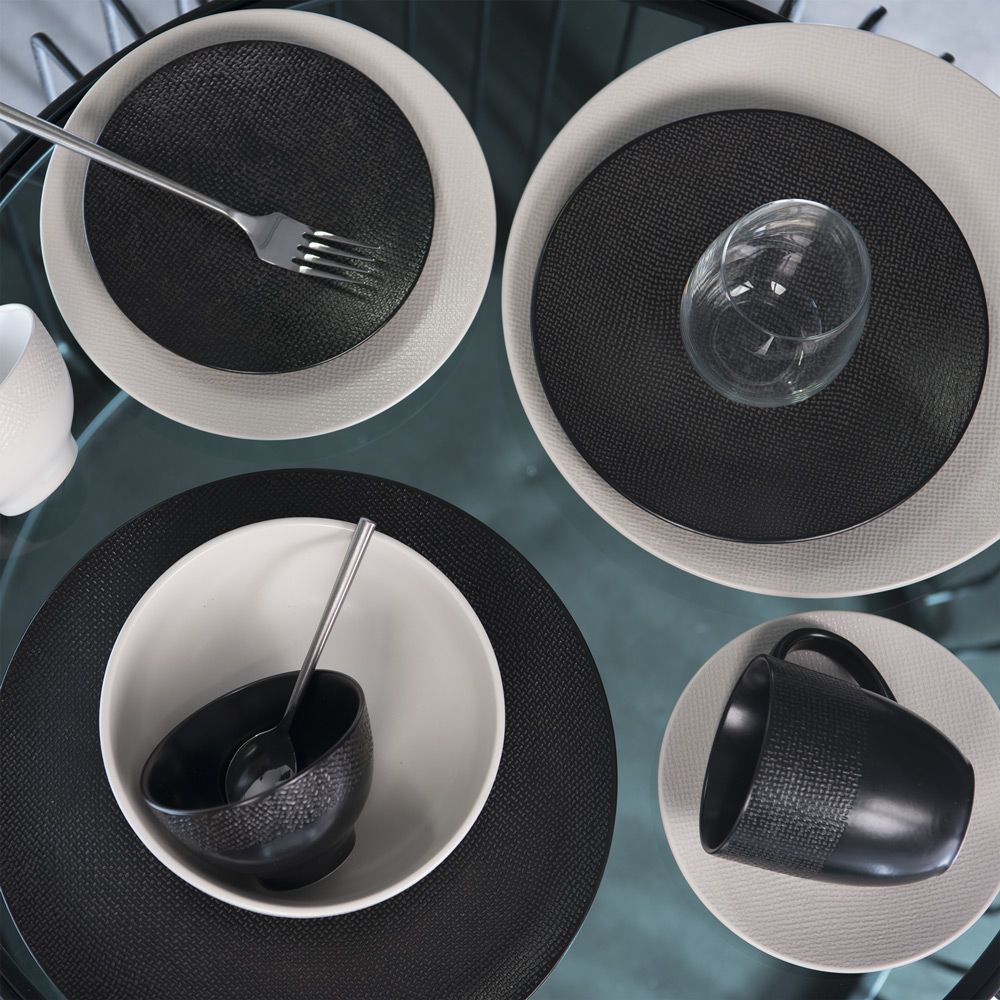 Everyday plates - ASSIETTE CALOTTE 19 CM VESUVIO BLANC - TABLE PASSION / BASTIDE 1880