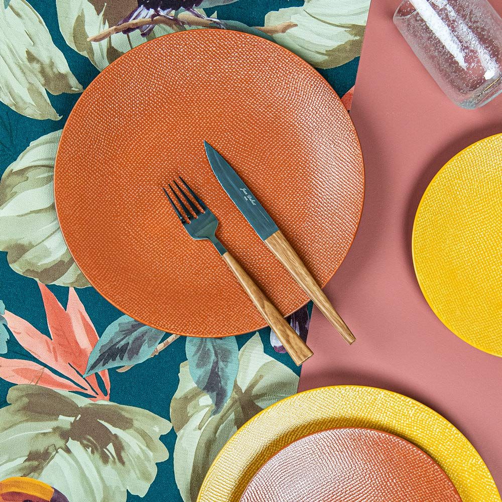 Everyday plates - Chopping Board 42x22cm Mango Tree Drop - TABLE PASSION / BASTIDE 1880
