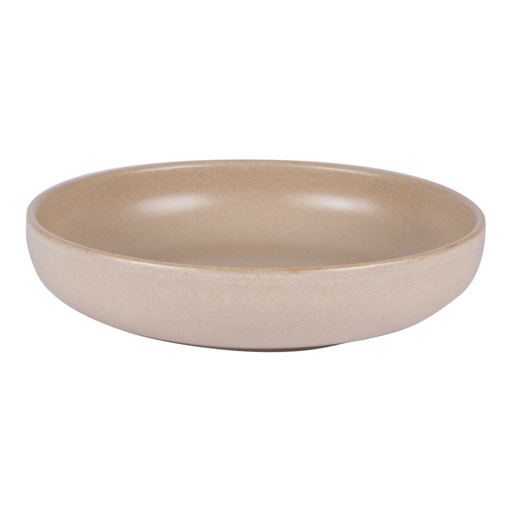 Assiettes au quotidien - ASSIETTE CALOTTE 22 CM UNO SABLE - TABLE PASSION / BASTIDE 1880