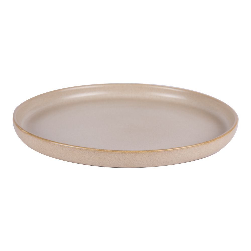 Assiettes au quotidien - ASSIETTE DESSERT 22 CM UNO SABLE - TABLE PASSION / BASTIDE 1880