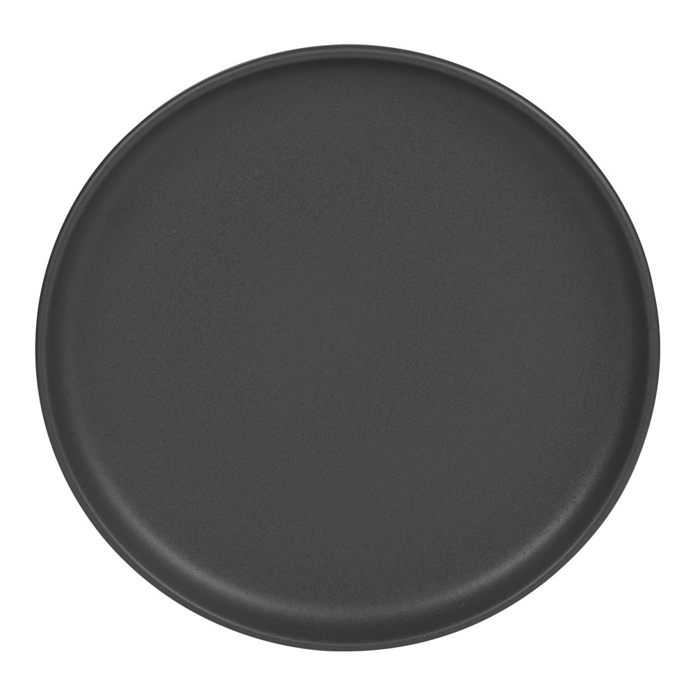 Assiettes au quotidien - ASSIETTE PLATE 28 CM UNO NOIR - TABLE PASSION / BASTIDE 1880