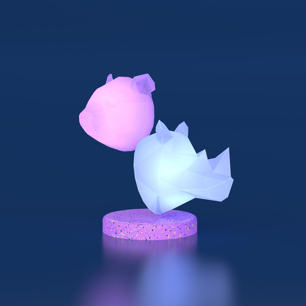 Children's lighting - Wild Light Panda - MOB