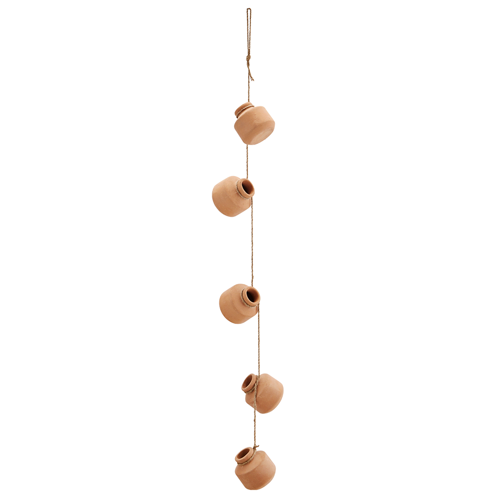 Decorative objects - Hanging terracotta vases - MADAM STOLTZ