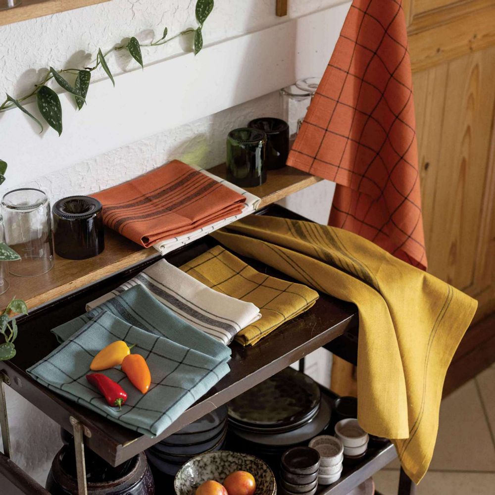 Linge d'office - Torchons KILIA - MAISON VIVARAISE – SDE VIVARAISE WINKLER