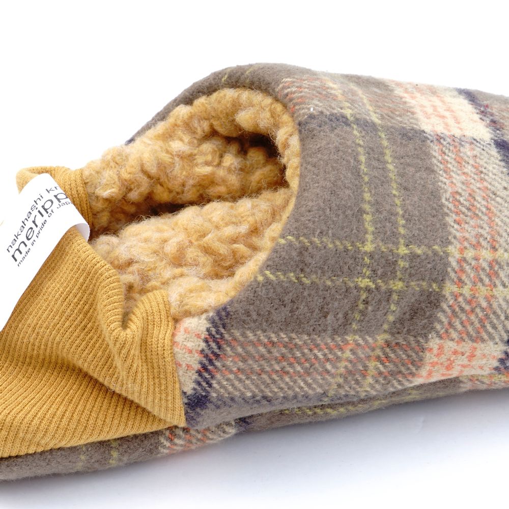 Homewear textile - Plaid brossé x Big Pile - MERIPPA