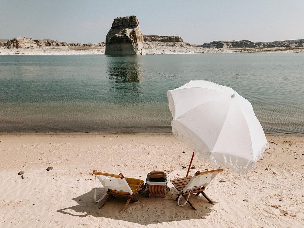 Parasols - HOLIDAY BEACH UMBRELLA - BUSINESS & PLEASURE CO.