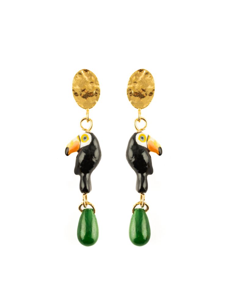 Jewelry - Toucan&Jade earrings - Sawadee - NACH