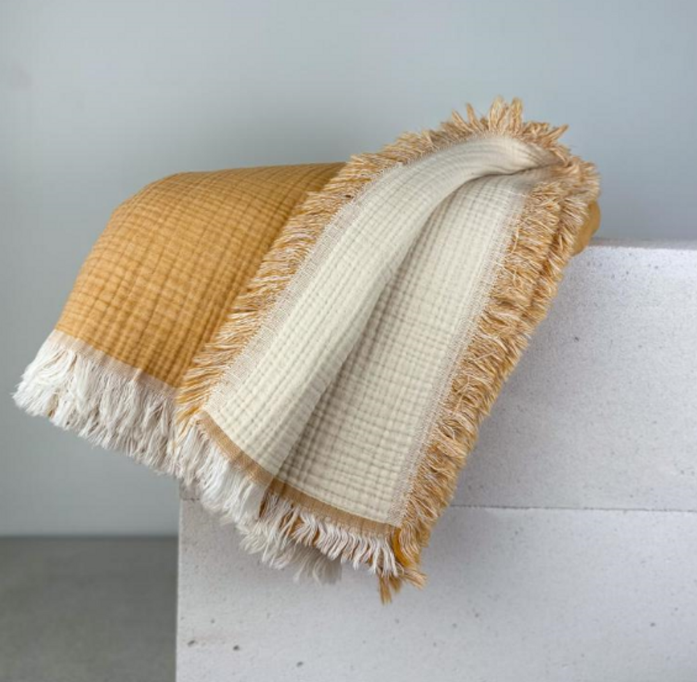 Throw blankets - CUSHION IKAT VELVET SILK - NADIA DAFRI PARIS